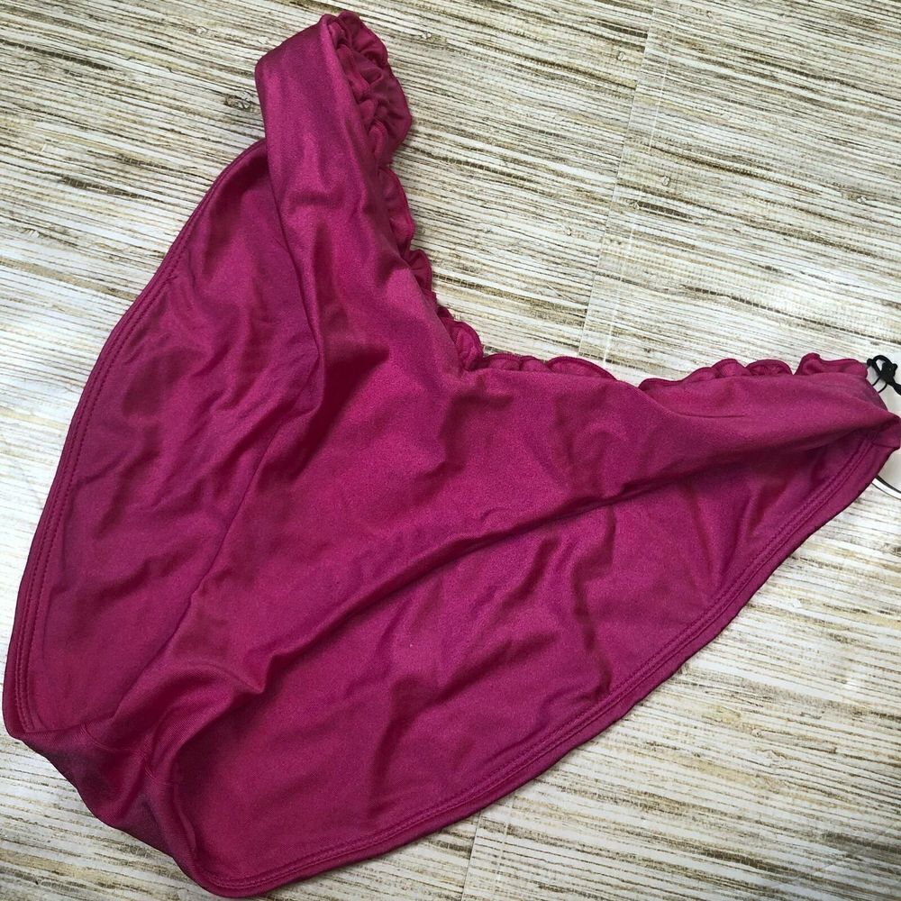 G-35 Tularosa Shimmy Bikini Bottom MAGENTA size S $78